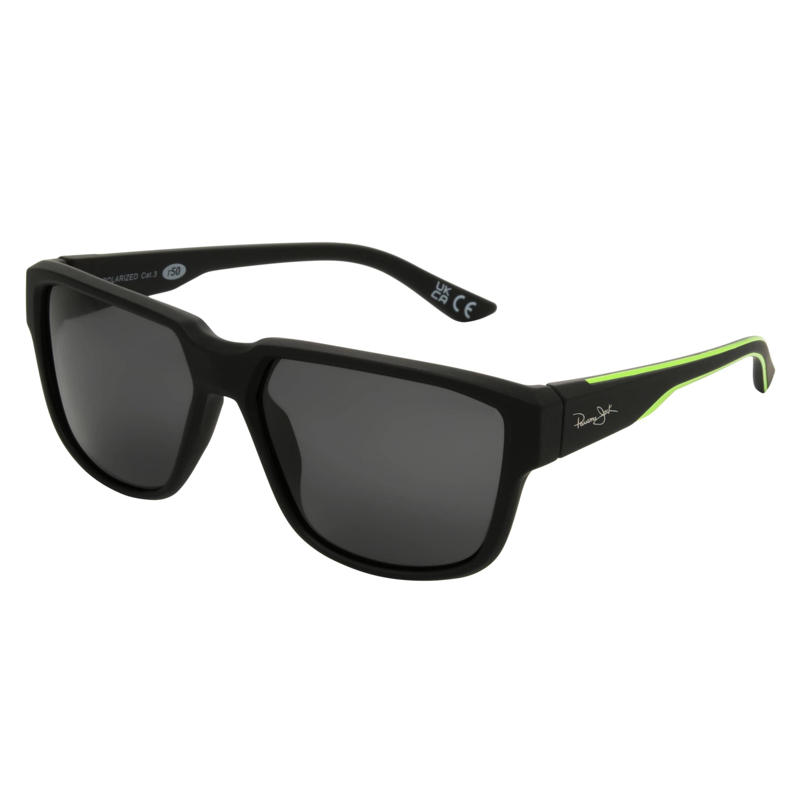 TATA③ Panama Jack x Foster Grant Men's Simon Sunglasses, Black, 58mm